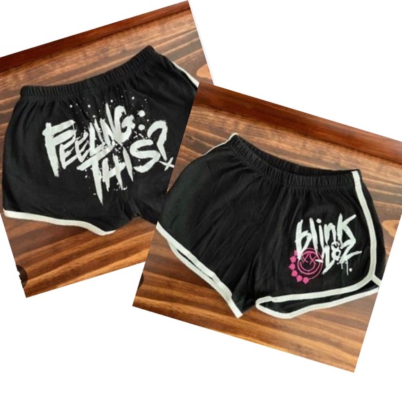ISO!!! Blink-182 Dolphin Booty Shorts - Picture 1 of 1